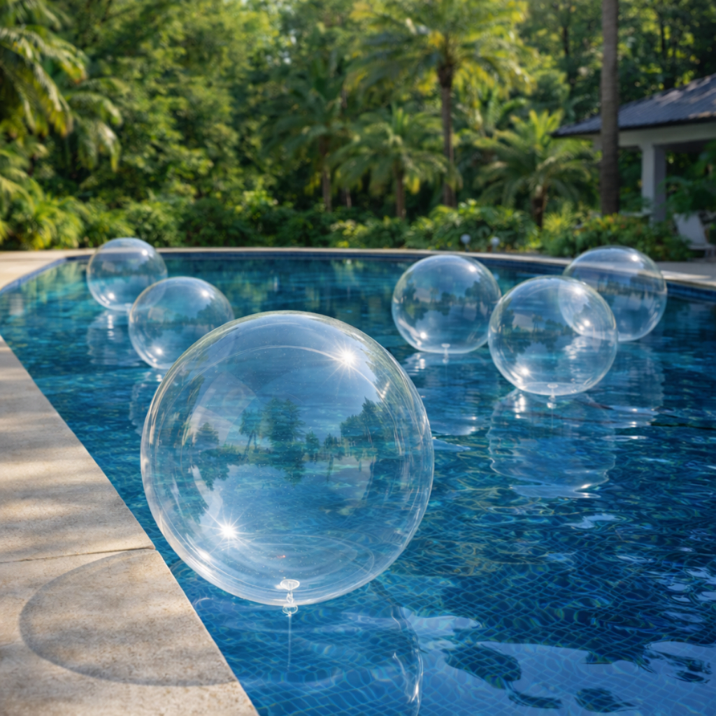 Kit 5/10/20/30/40 Unidades Balão Bubble 24 Polegadas 60 Cm Cristal Festas Decoração em Oferta na Shopee