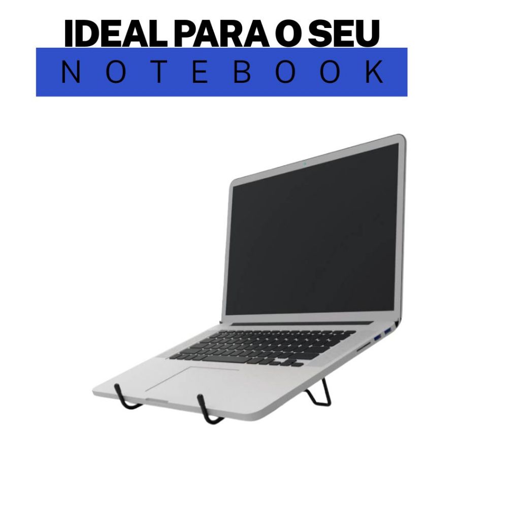 Suporte Notebook Articulado Ergonômico Para Home Office e Estudantes Uso em Mesa e Escritório