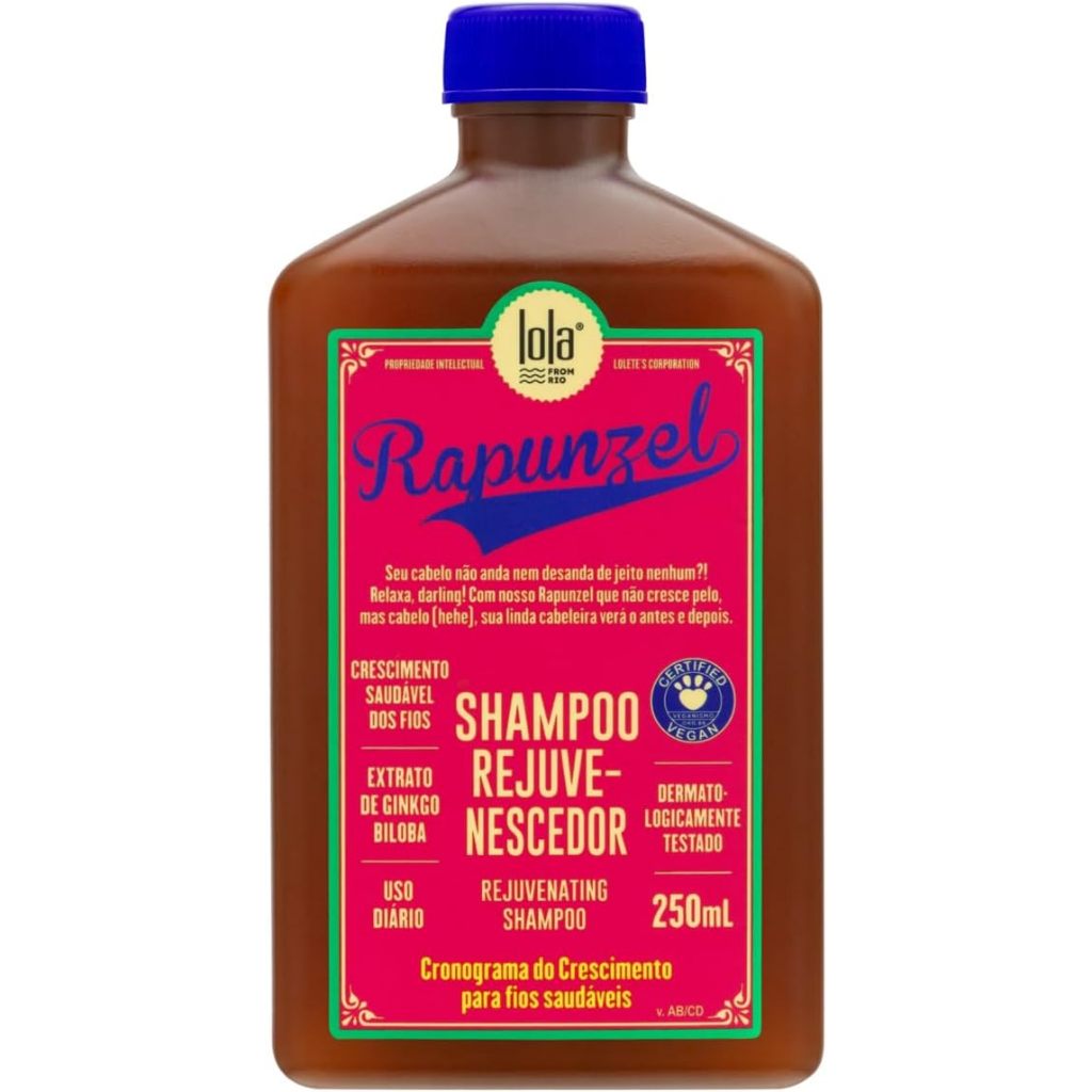 Rapunzel Shampoo Rejuvenescedor 250ml , Lola Cosmetics