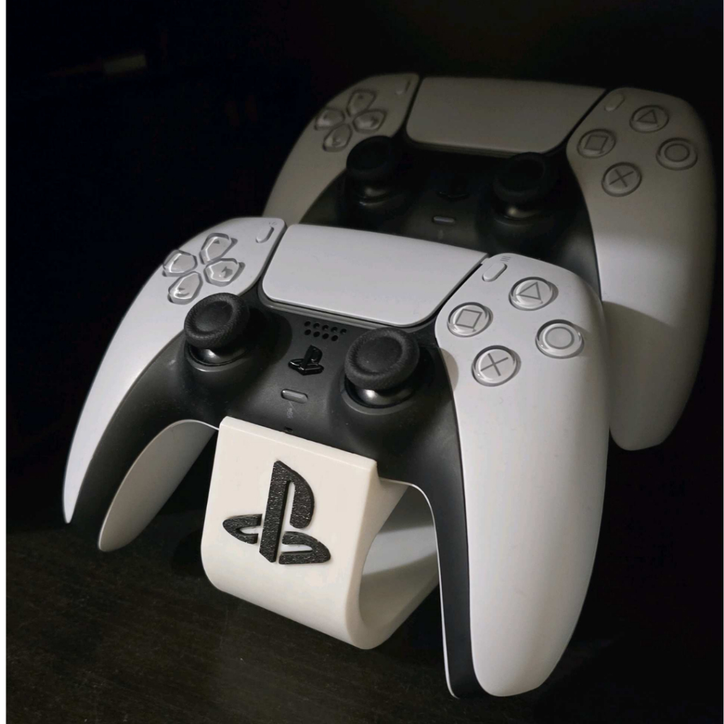 Suporte Porta Controle Videogame Gamer Para Ps4 Xbox Ps5 Duplo