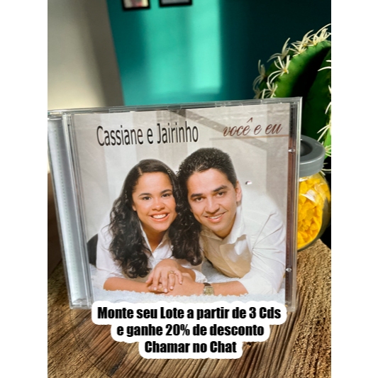 Cd Novo e Lacrado Cassiane e Jairinho - Voce e eu