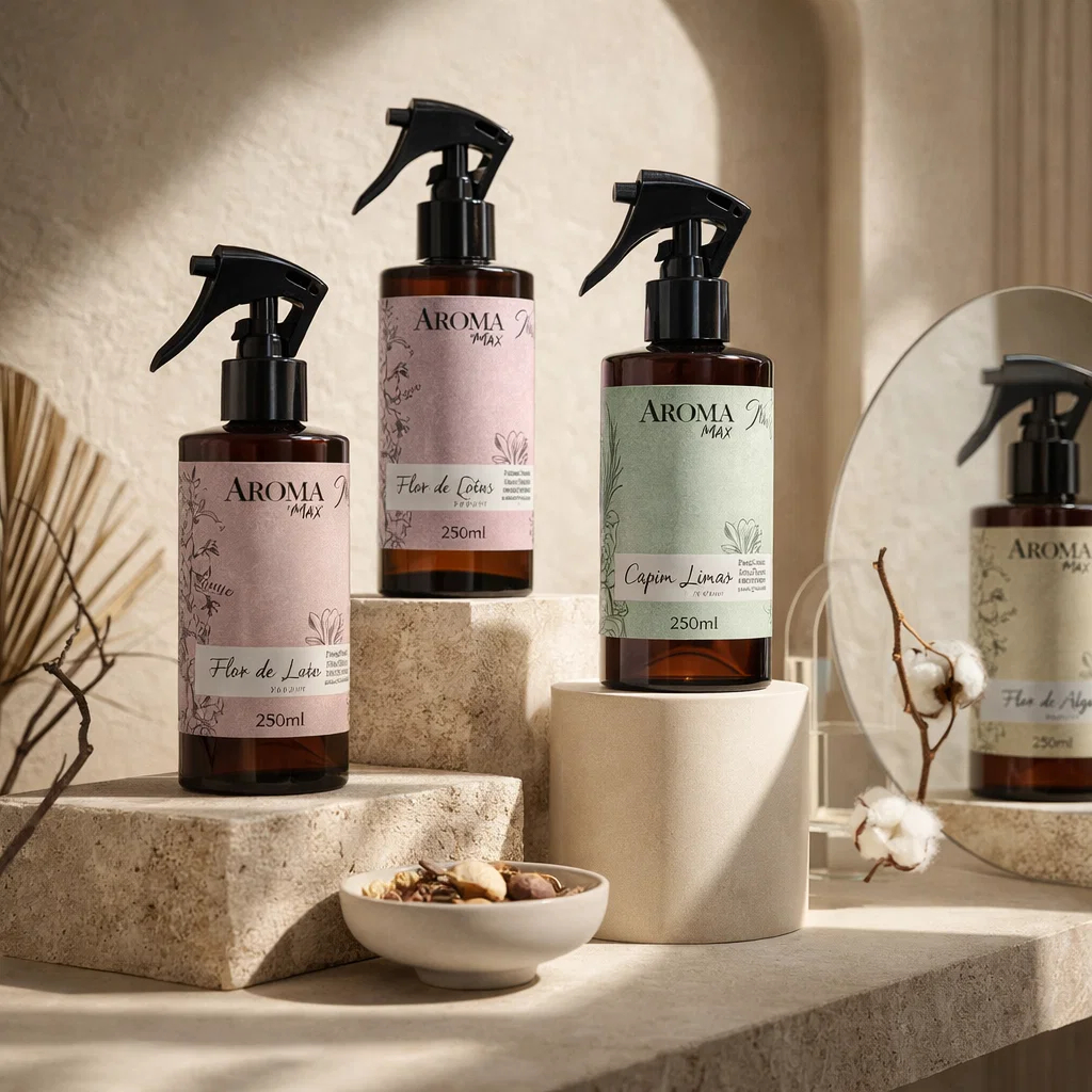 Aromatizador Home Spray Ambientes Lojas Tecidos Roupa 250ml Salas Quarto Cozinha Casa Cheirosa — imagem 2 de 2