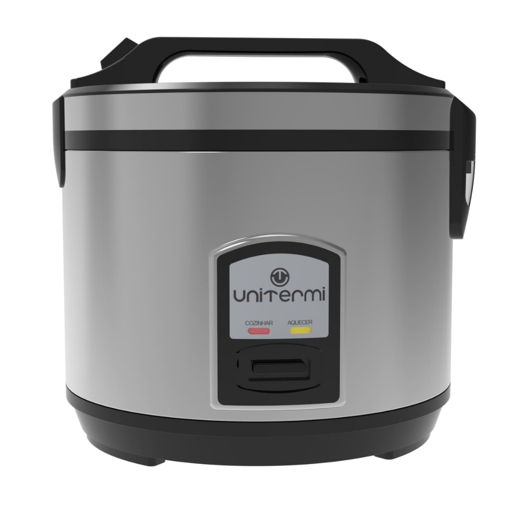 Panela de Arroz Elétrica 10 Xícaras 127v Inox - UNITERMI