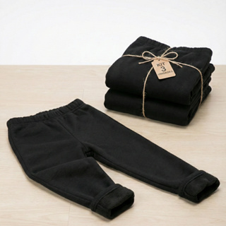 Kit 3 Calças Infantis Moletom Peluciado Unissex Conforto Premium em Oferta na Shopee