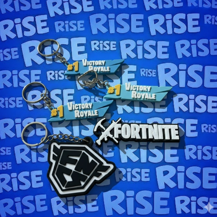 Chaveiros FORTNITE battle royale playstation gamer ps5 xbox ps4 victory royale