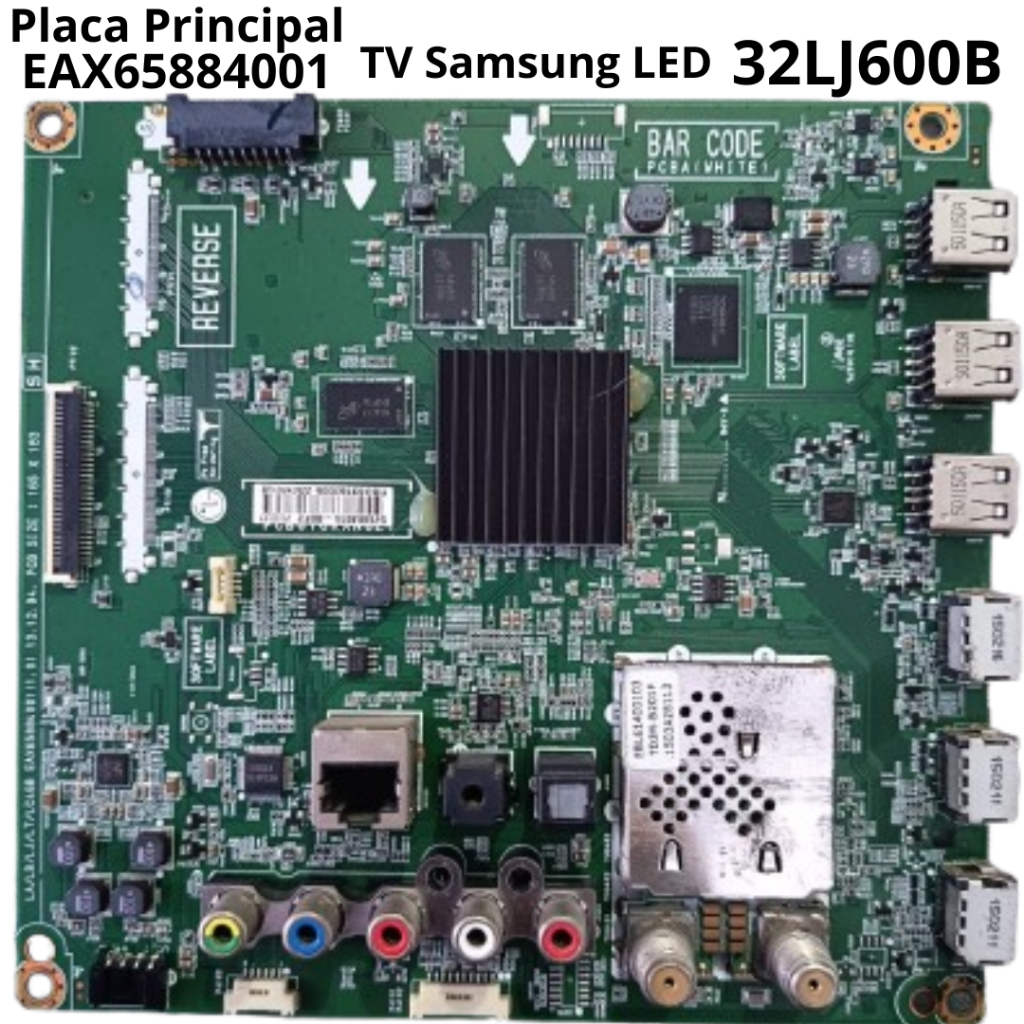3083 Placa Principal para tv LED LG Modelo: 32LF585B