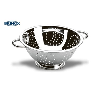 Escorredor De Macarrão Massa Inox Com Alça Cozinha Brinox em Oferta na Shopee