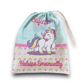 01 Saquinho Sacolinha em tecido de Oxford - para Roupa suja - limpa ou fraldas - 01 UNIDADE* em Oferta na Shopee