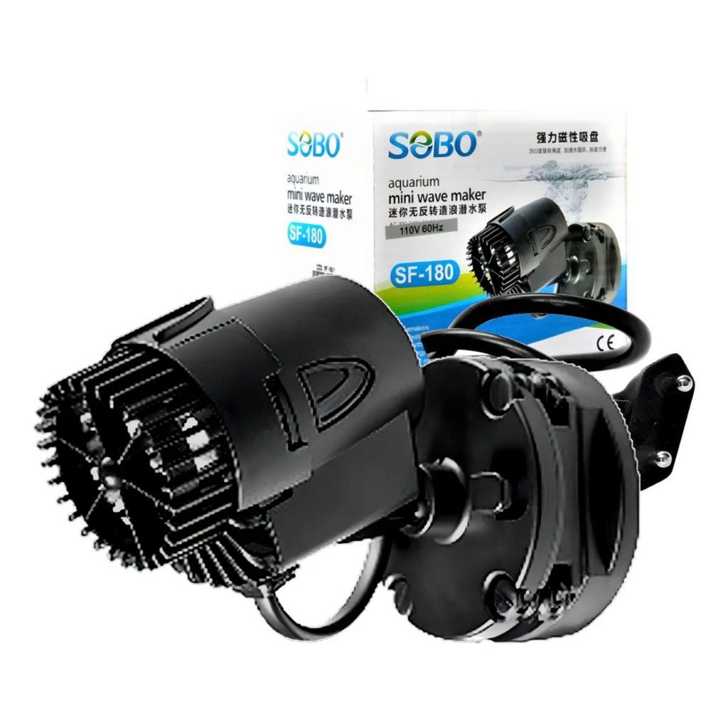 Bomba de Circulação Wave Maker para Aquários doce ou marinho com suporte magnético imã 3.000 l/h SF-180