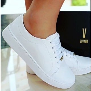 Sapatos Femininos TÃªnis Vizzano Feminino Casual Sapato Feminino