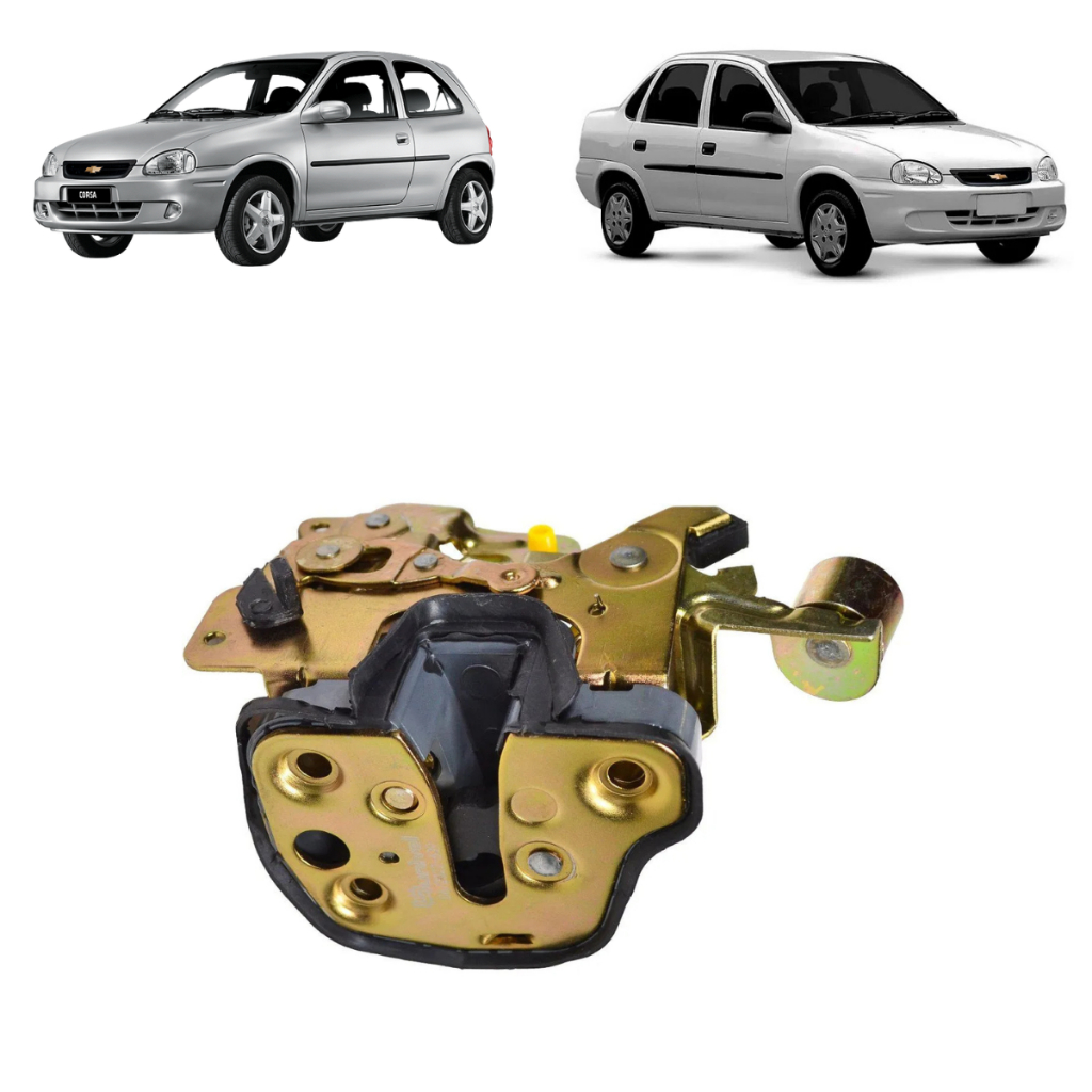 Fechadura Tranca Fecho Mecânica Traseira Direita Corsa Classic 94 2016 em Oferta na Shopee