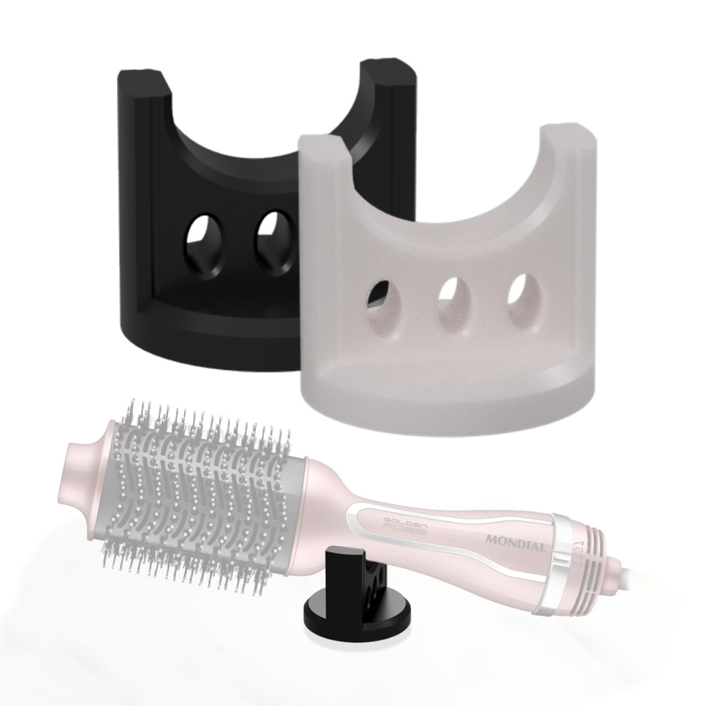 Suporte para Escova de Cabelo Apoio de Mesa Descanso Secadora