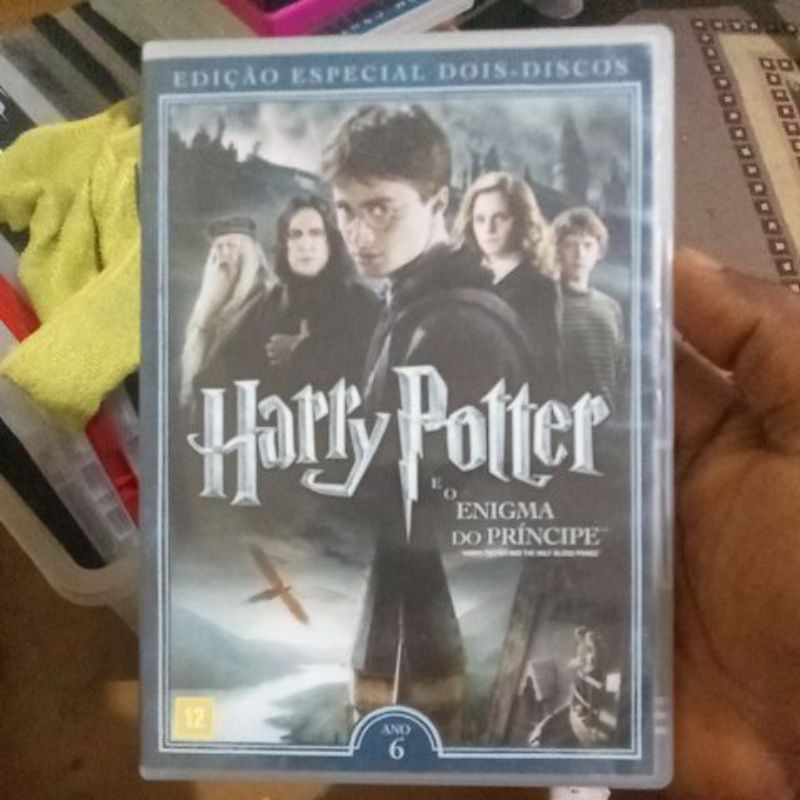 Dvd Duplo Original Usado - Harry Potter e o Enigma do Príncipe (Dublado)