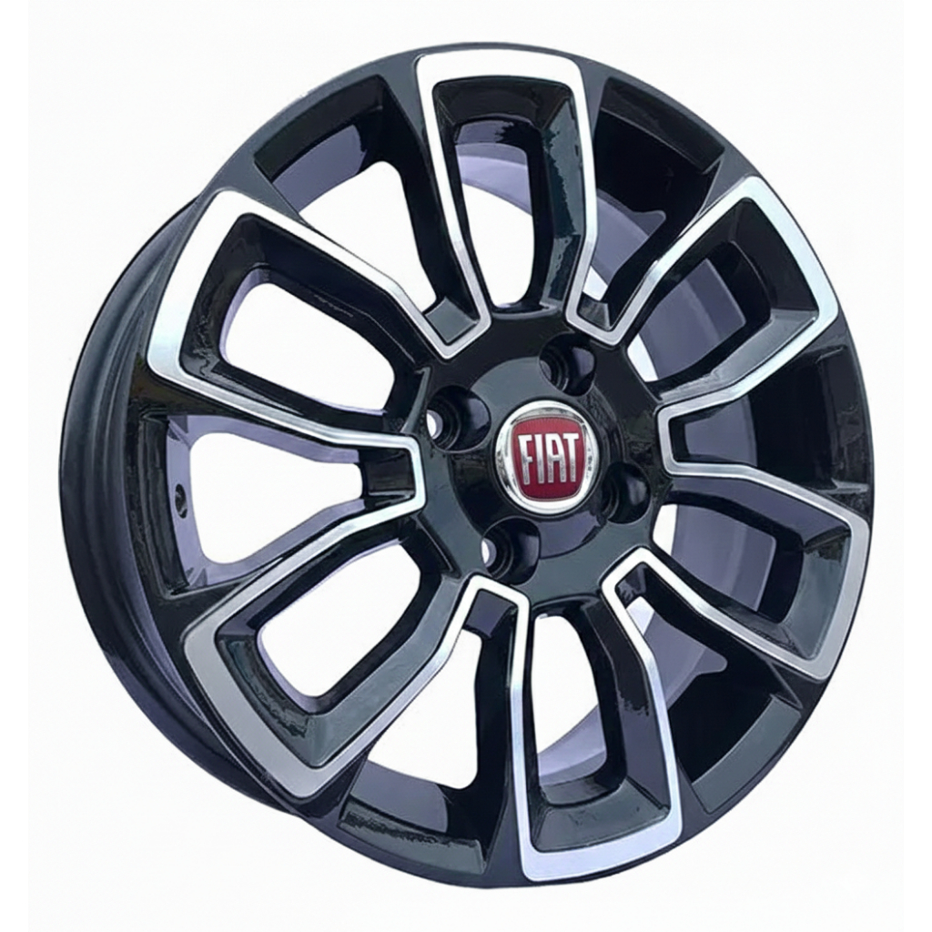 Jogo De Roda Aro 15 Fiat Uno Vivace Way Palio Fire Grand Siena Idea Punto Doblo Fiorino 4x98