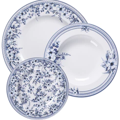 Aparelho de Jantar Tramontina Azzura em Porcelana Monte Seu Kit - Pratos Avulsos Hotel