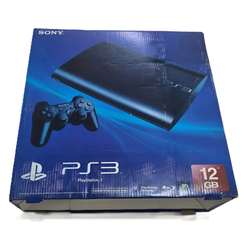 Caixa Ps3 Super Slim Vazia Para Reposição USADA