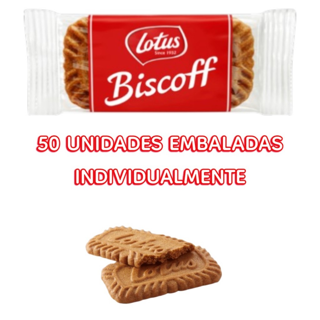 Biscoito Doce Belga Lotus Biscoff 50un 350g em Oferta na Shopee