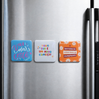 Ímã De Geladeira Com Frases Motivacionais Kits Sortidos Estilo Boton em Oferta na Shopee