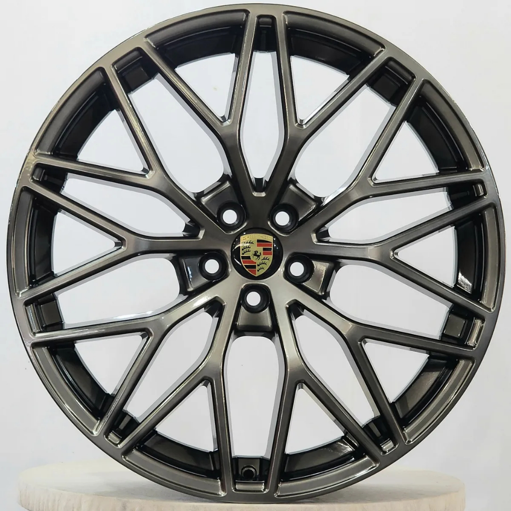 Kit 4 Rodas Aro 20X8,0 5x105 Cruze Tracker Porsche Gloss Shadow Krmai M30