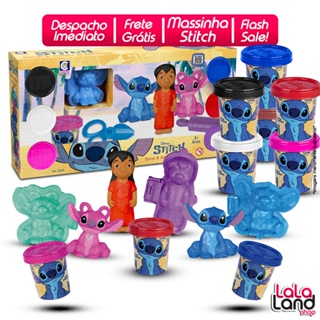 Kit Massinha Lilo & Stitch e Amigos Angel Disney Brinquedo Cotiplás Original Disney C/ Forminhas em Oferta na Shopee