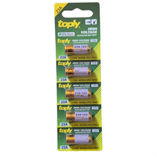 Bateria Pilha Alkaline 23a 12v - Cartela Com 5 Unidades. em Oferta na Shopee