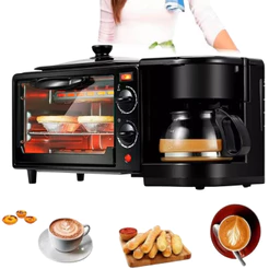 Forno + Cafeteira + Grill 3 em 1 Café da Manhã Premium 2800W