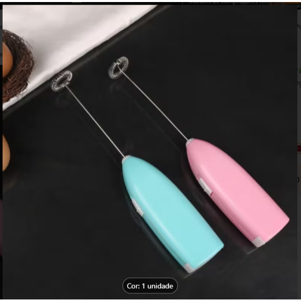 Mini Misturador Batedor Mixer Elétrico Para Claras de Ovos Leite Café Utensílios de Cozinha Pilha