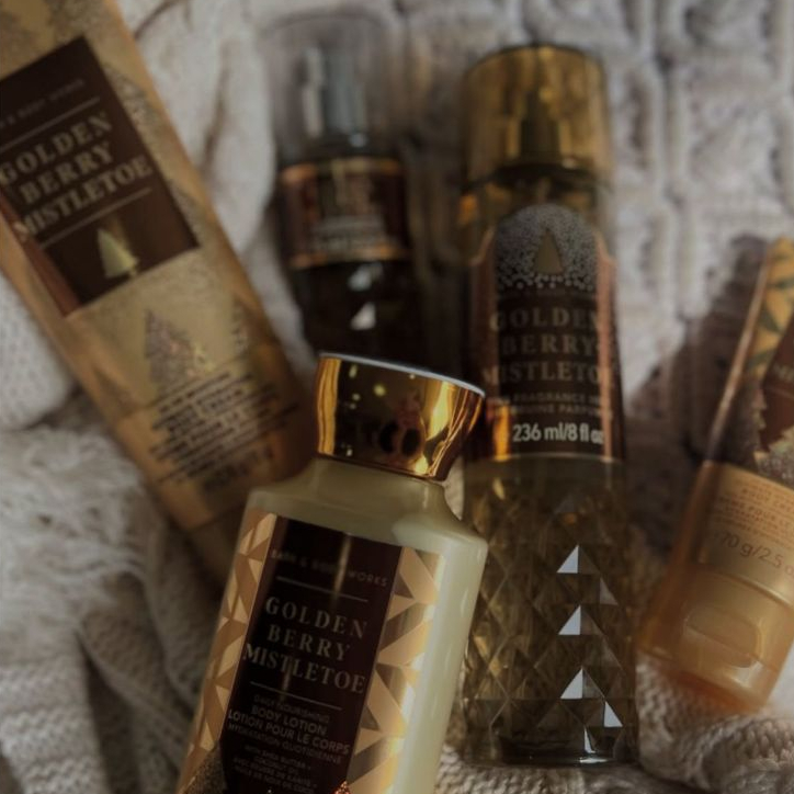 Bath & Body Works  - Golden Berry Body Splash, Creme Hidratante Corporal BBW Envio Imediato