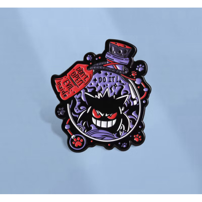 Pin Broche Pokémon Gengar Esmaltado Frasco Poção Anime Desenho Japonês Acessório Moda em Oferta na Shopee
