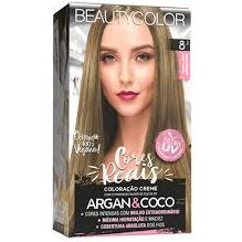 Kit Coloração em Creme Beauty Color n° 8.1 Louro Claro em Oferta na Shopee