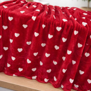 Cobertor Microfibra Poá Manta Casal Queen Antialérgico Estampa Cereja Coração Quentinho em Oferta na Shopee