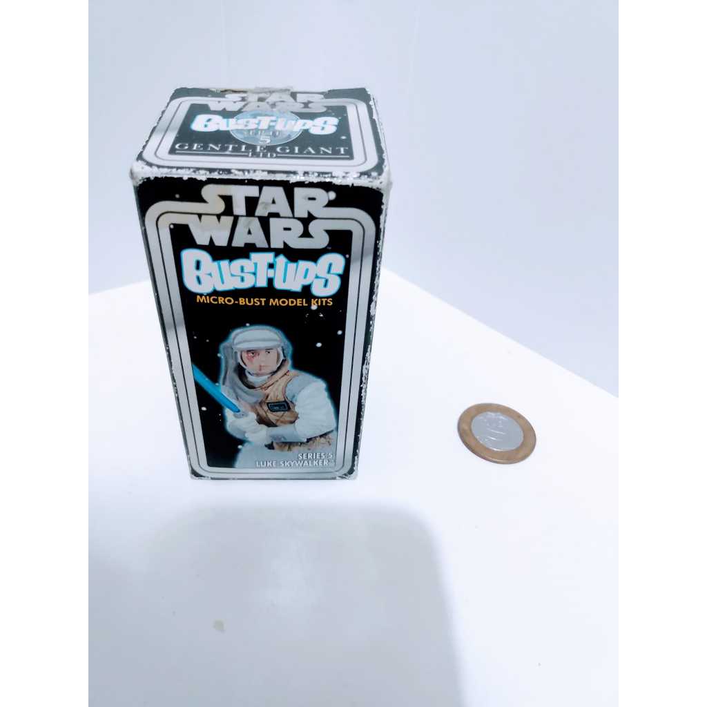 Star Wars Bust-ups Luke Skywalker Gentle Giant Ler Descriçao Modelo raro Arctic Ice ( translúcido) Séries 5 Bust-ups