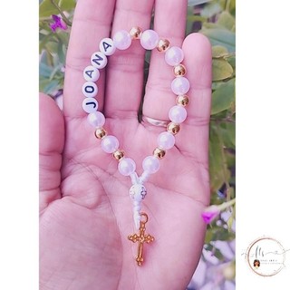 kit 25 Tercinhos Personalizados/Dezena/batizado