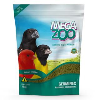 Ração Extrusada Super Premium P/ Germinex 350g - Megazoo em Oferta na Shopee