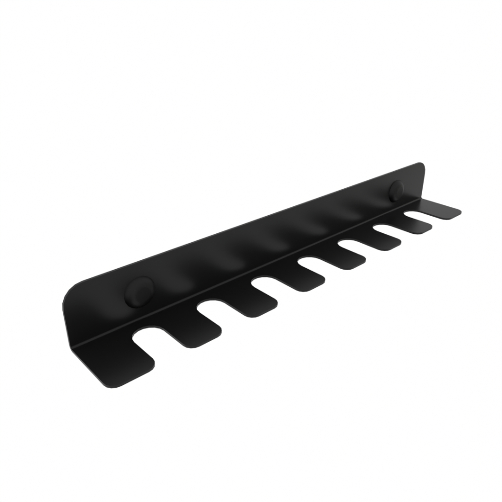 Porta Espetos em Alumínio Preto Fosco Não Enferruja Nunca Suporte de Espetos de Churrasco Durável O Melhor Porta Espetos