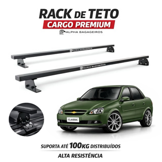 RACK DE TETO CORSA Classic 100 kg –  Premium de Alta Resistência, Fixação na Porta em Oferta na Shopee
