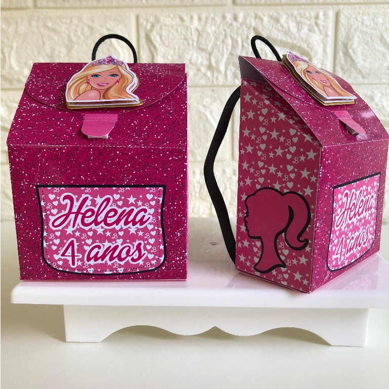 Lembrancinha de festa  Tema Barbie- kit lembrancinhas de aniversario - papelaria personalizada