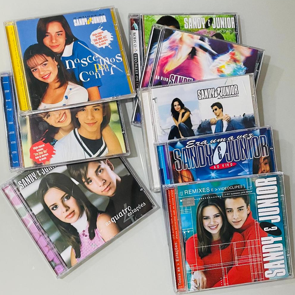 CD Sandy & Junior Original – Escolha Seu Álbum – Vários Títulos Disponíveis