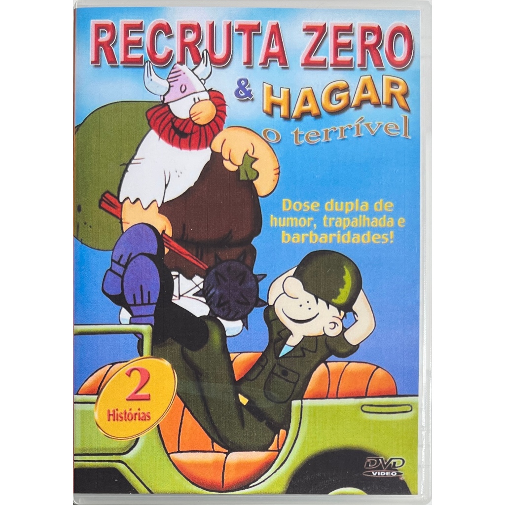 Recruta Zero e Hagar O Terrível - DVD Original