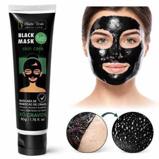 Mascara Bisnaga Black Mask Flash Matta Verde Xô Cravos em Oferta na Shopee