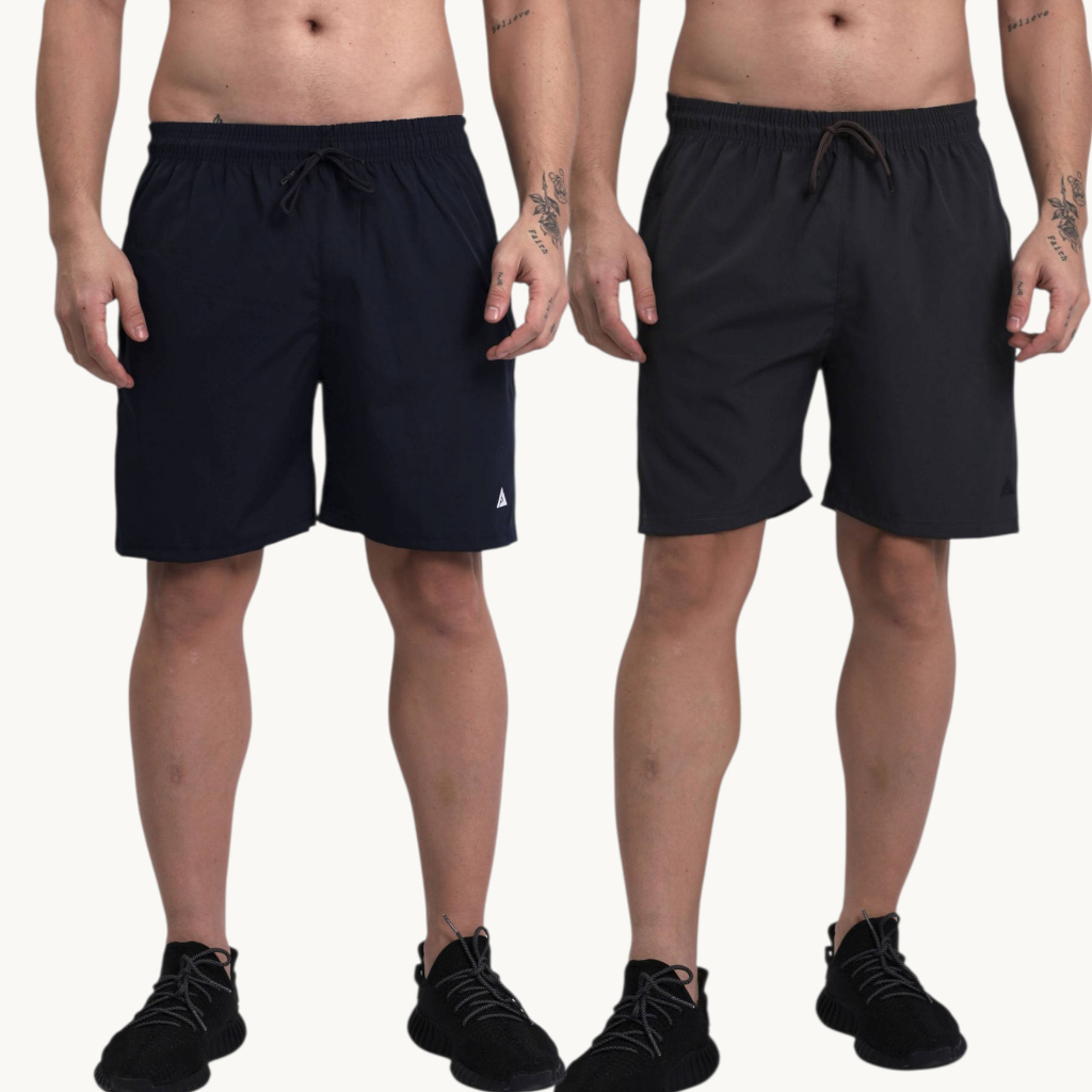 Kit 2 BERMUDAS MASCULINAS DRYFIT ACADEMIA SECAGEM RÁPIDA CORRIDA