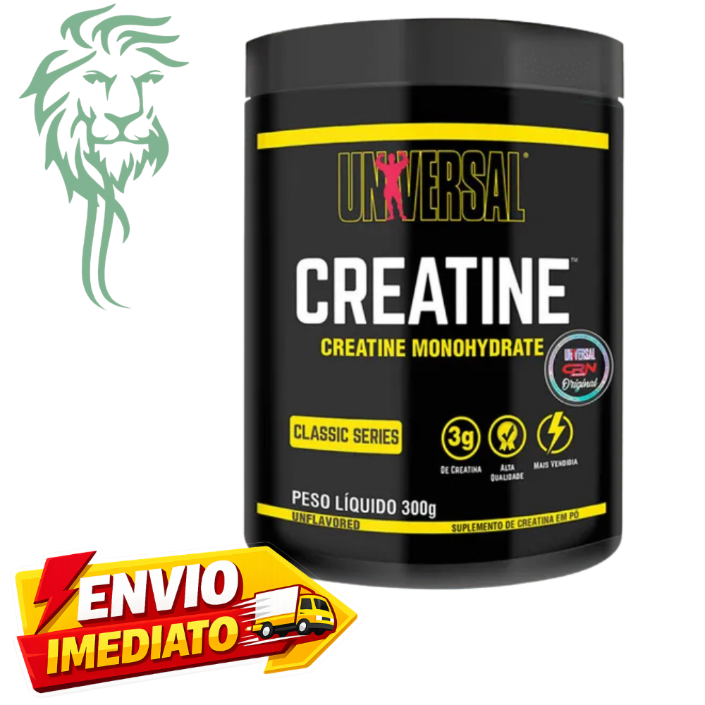 Creatina Universal 200g Original Monohidratada Pura Força Massa Muscular