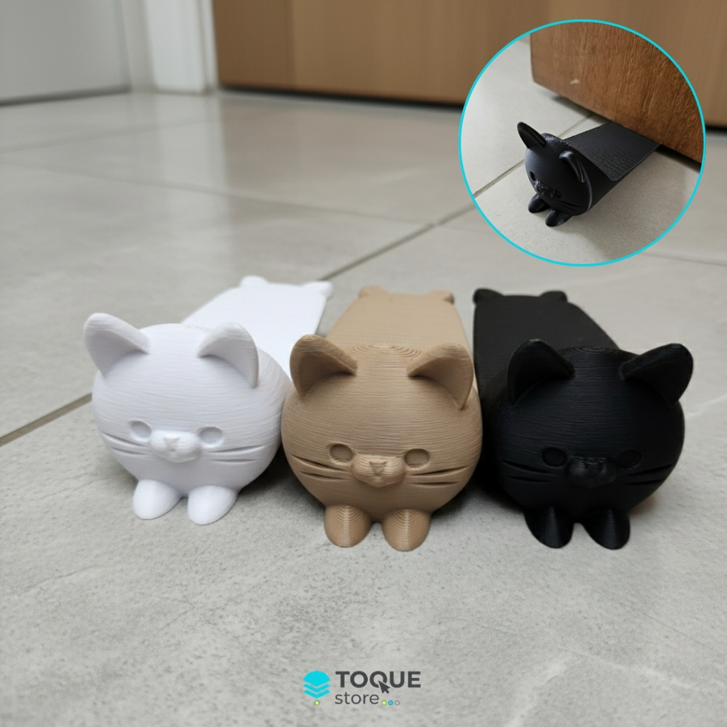 Trava Porta Gatinho Fofo Antiderrapante Peso Cunha Decorativa Casa Segura em Oferta na Shopee