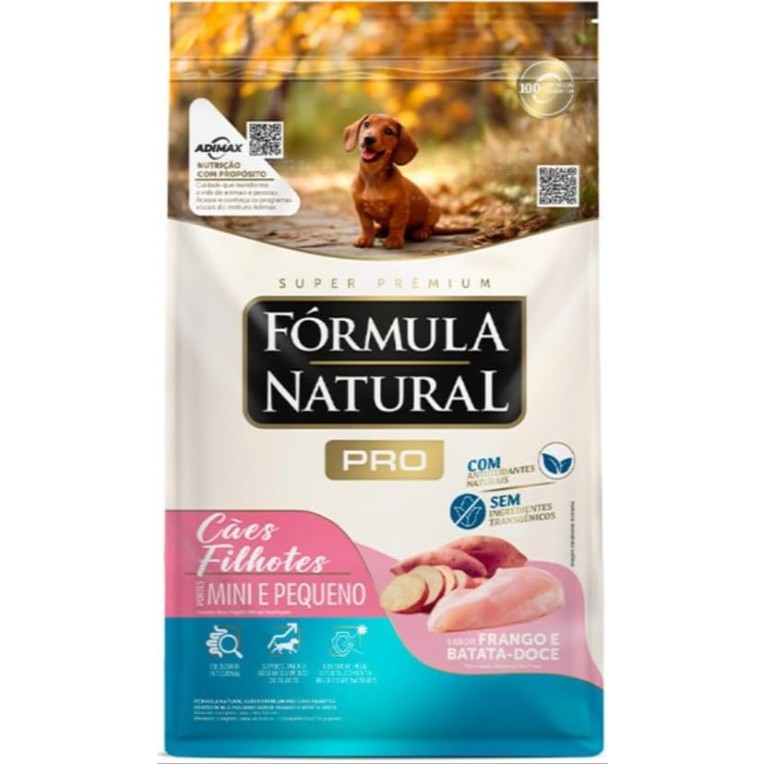 Ração Seca Fórmula Natural Pro 2,5  KG para Cães Filhotes Porte Mini e Pequeno