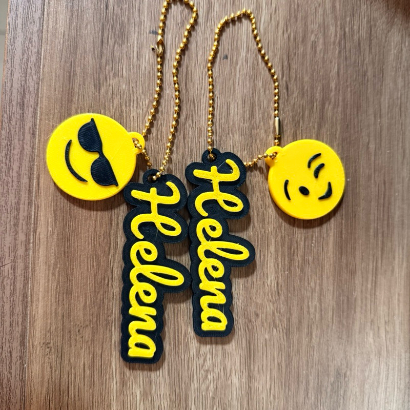 Plaquinha Identificadora Personalizada para Mochila Nome Sob Medida Tag Escolar Resistente