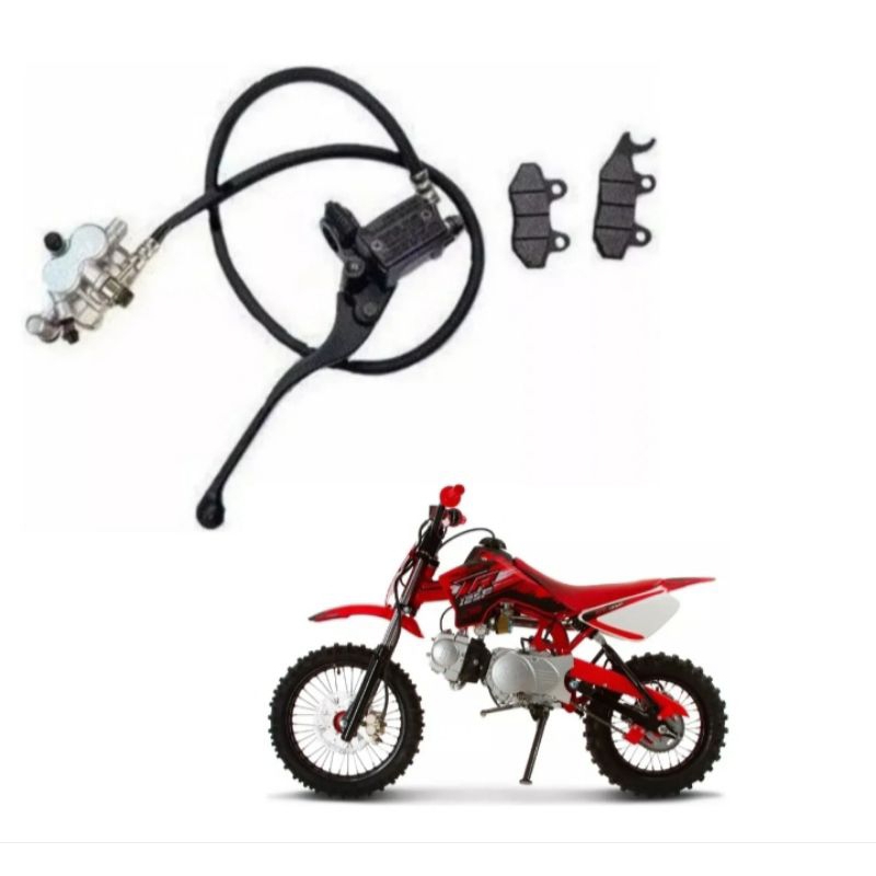 Sistema Freio Dianteiro Minimoto Pro Tork Tr50f Tr100f Tr125