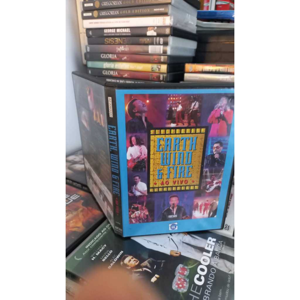 Dvd - Earth Wind & Fire - Ao Vivo - 1995 Excelente estado Top Tape
