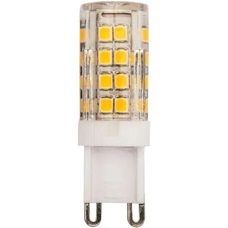 Kit 5 Lâmpada Led Halopim G9 7w Lustres E Pendentes Cristal Luz Branco-frio e quente