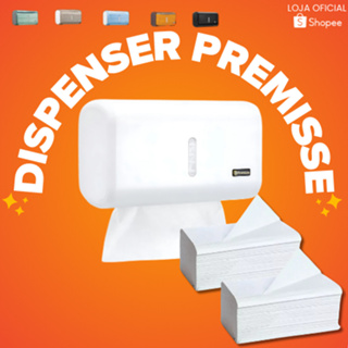 Dispenser Porta Papel Toalha Premisse Urban Suporte Compacto para Banheiro em Oferta na Shopee