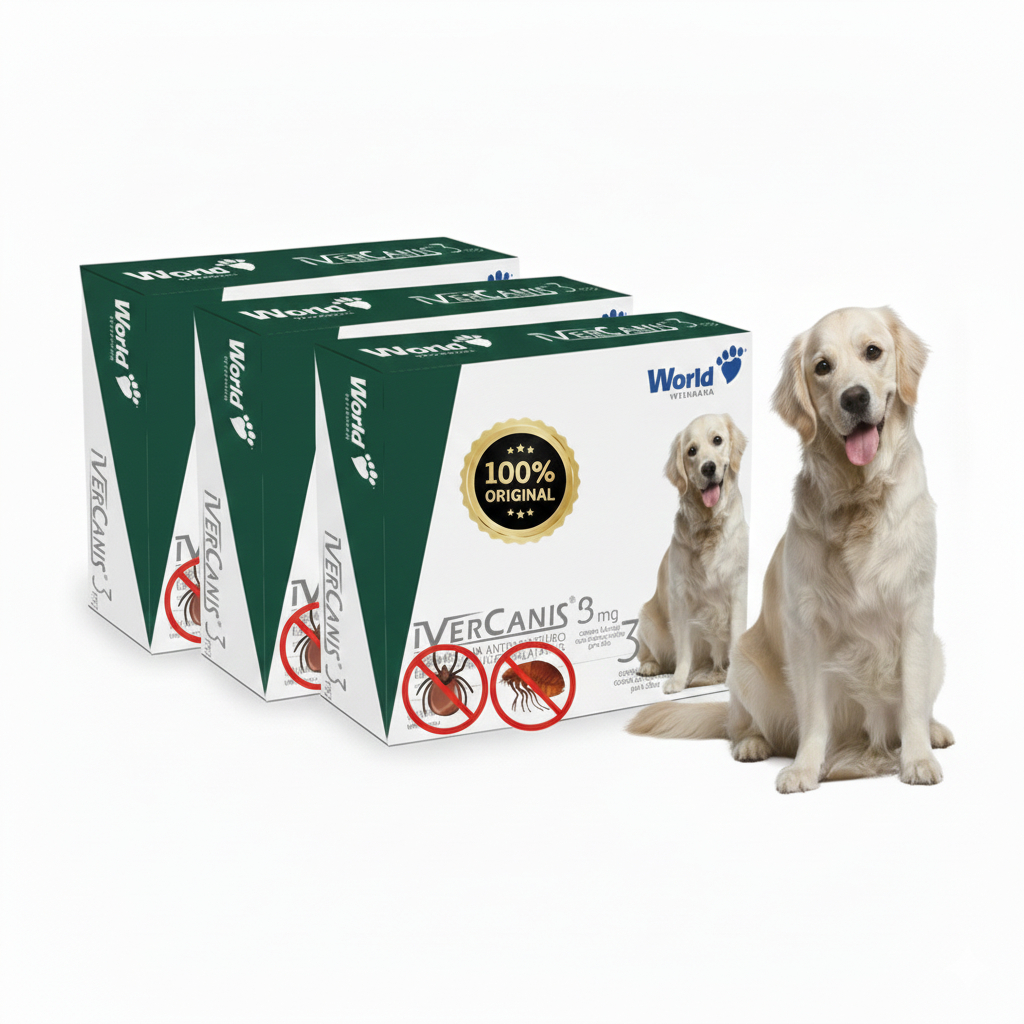 4 Caixas Remédio Carrapato Pulga 3mg Para Cachorro Dura 6 Meses 4 Comprimidios 2 a 15kg - Envio Imediato em Oferta na Shopee